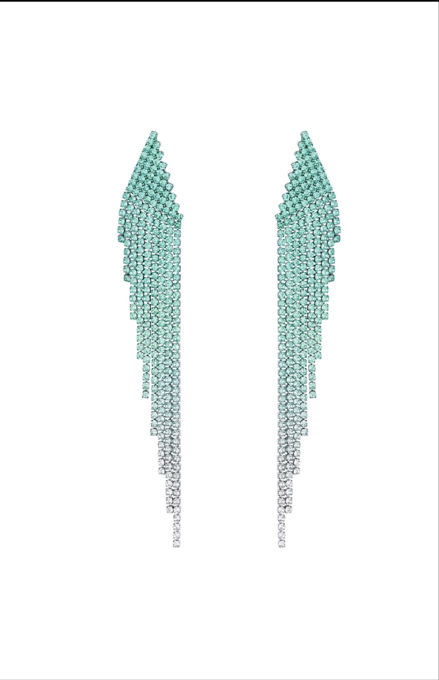Oorbellen Ombre Blue