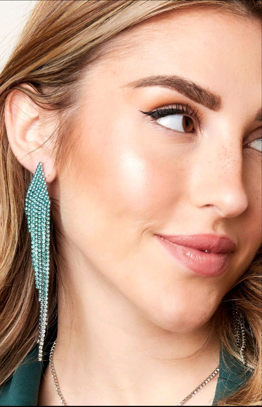 Oorbellen Ombre Blue