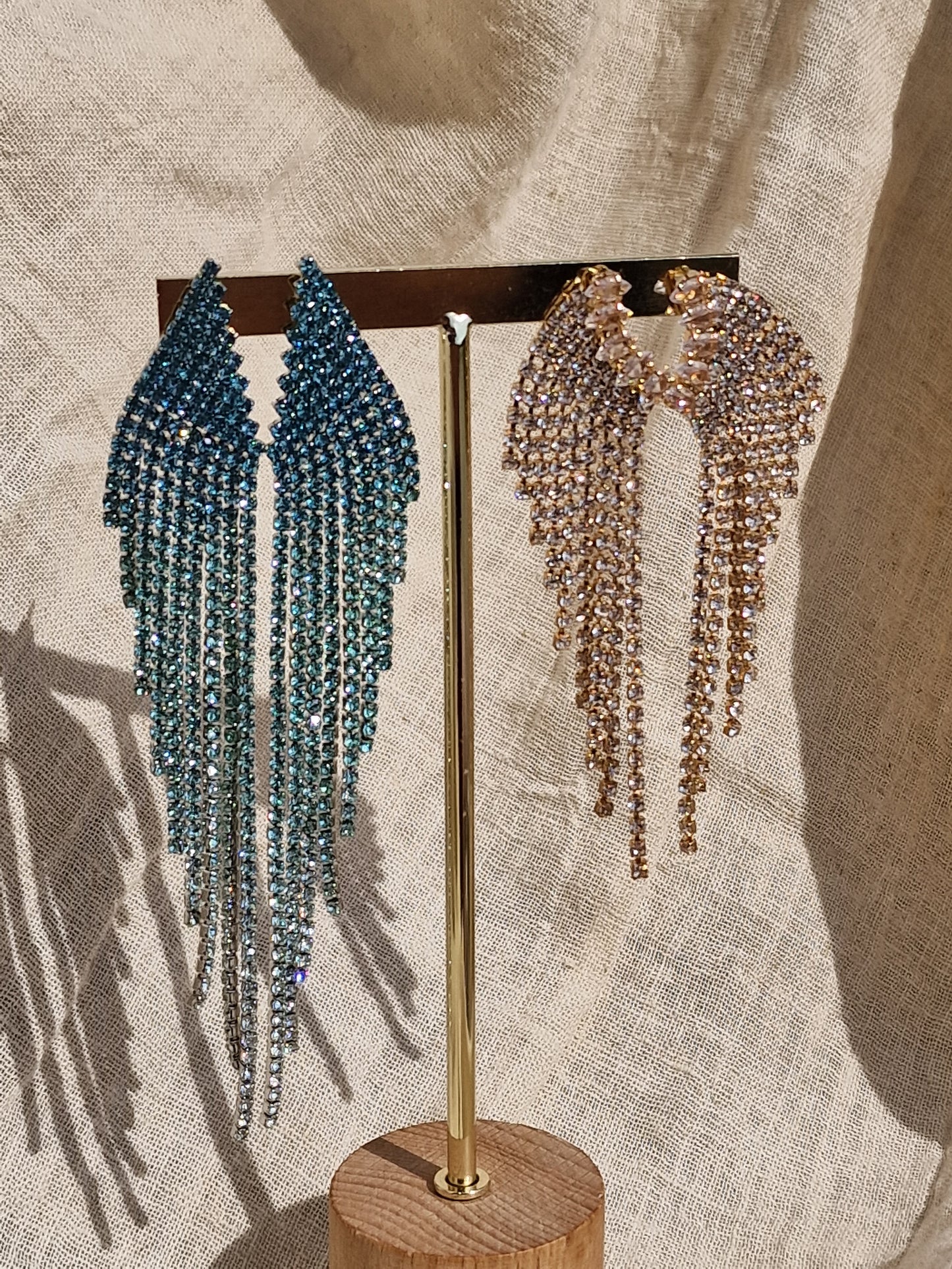 Oorbellen Ombre Blue