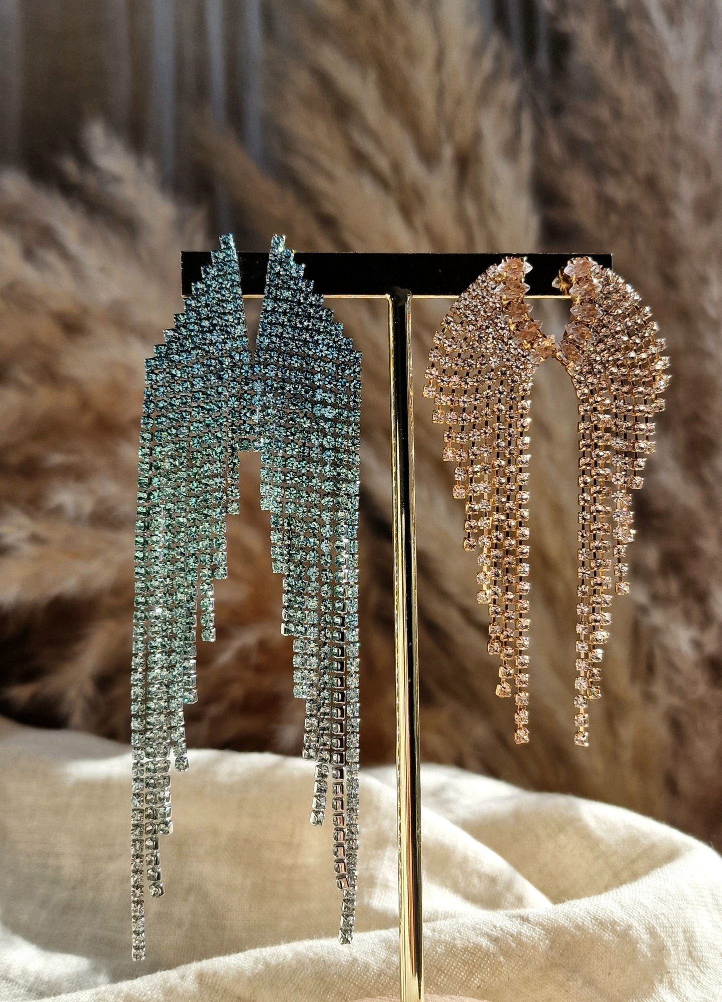 Oorbellen Ombre Blue