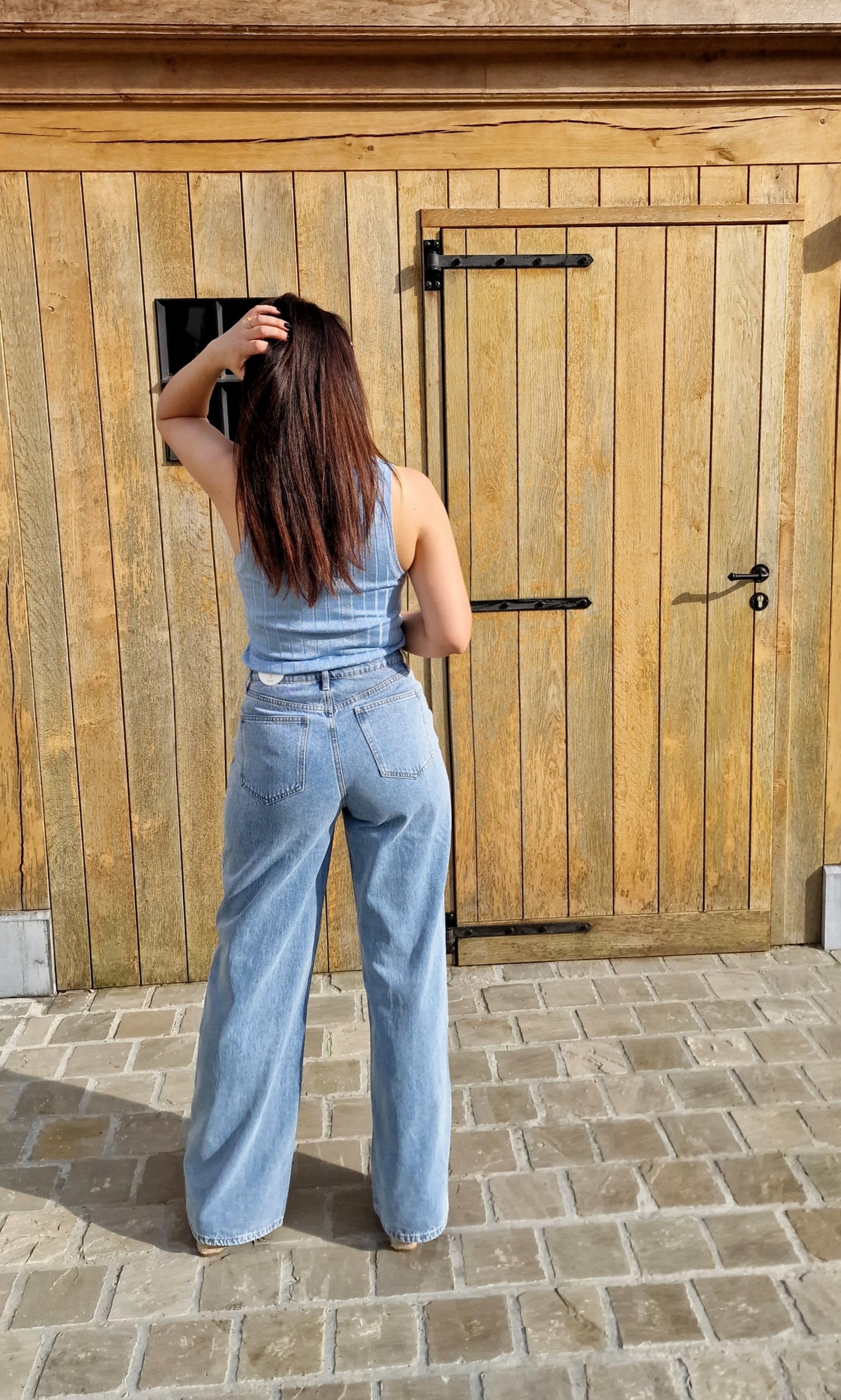 Jeansbroek Wide leg
