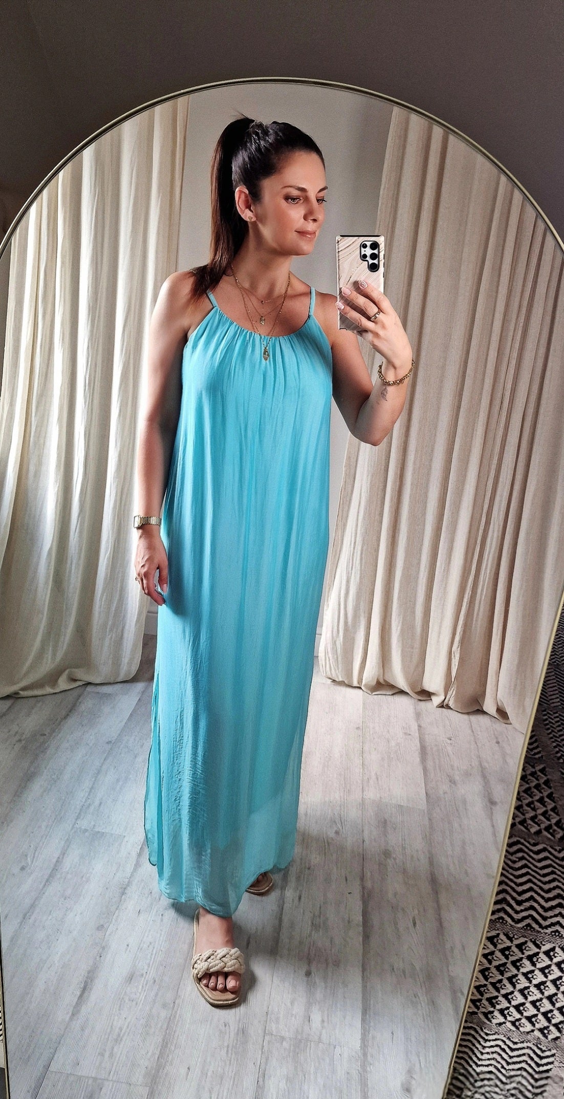 Jurk Breezy - Turquoise