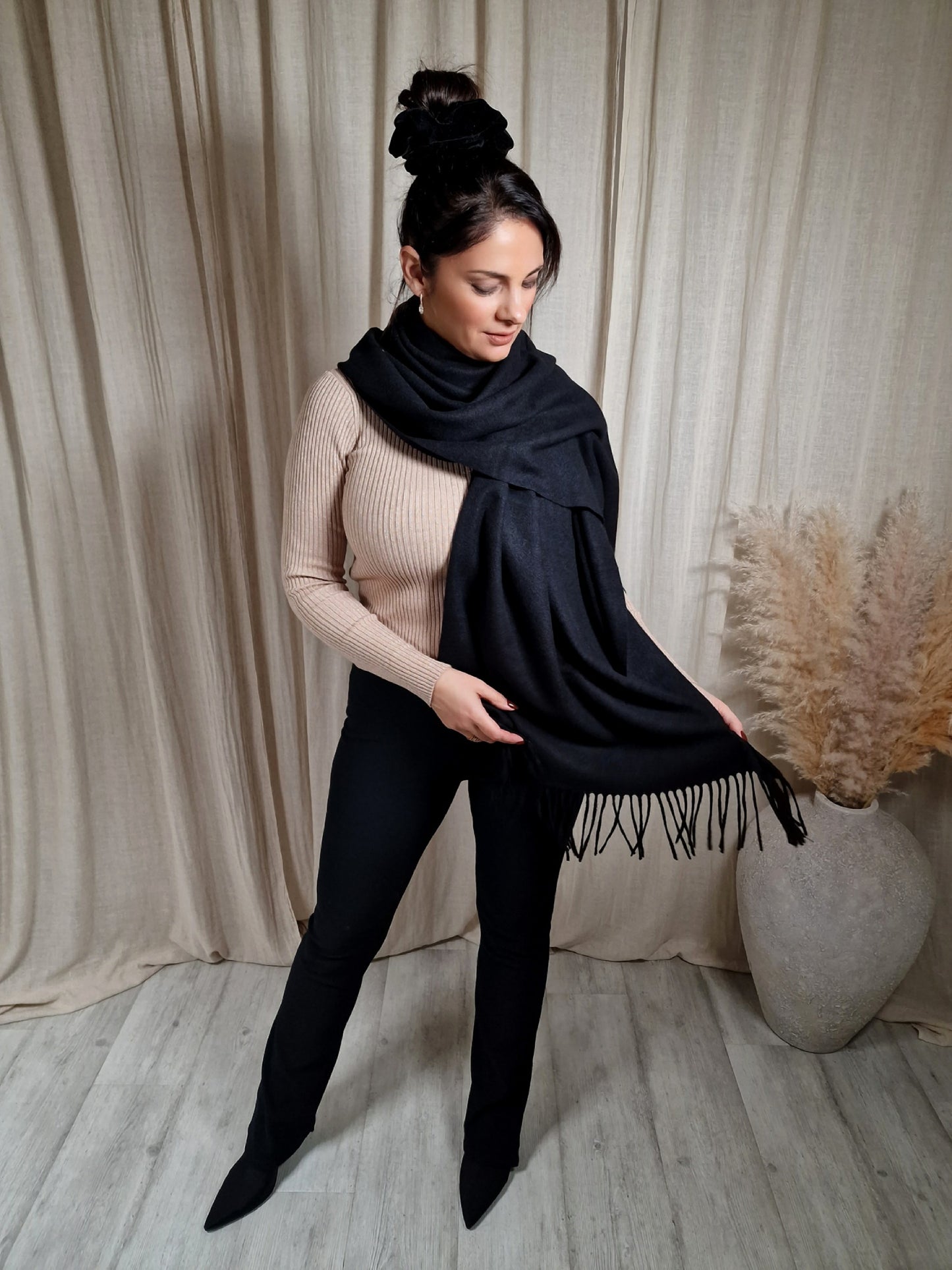 Flared legging - Zwart