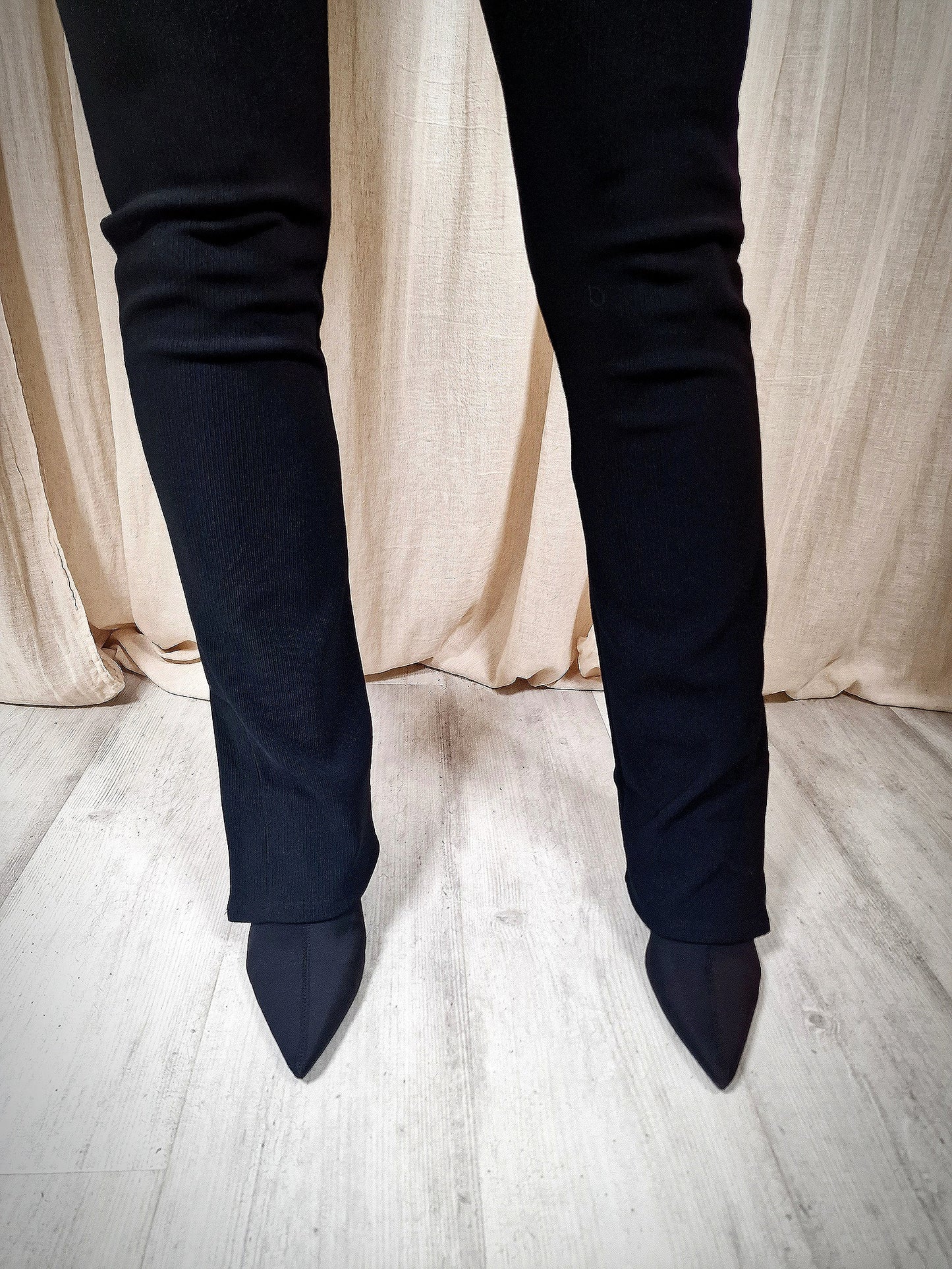Flared legging - Zwart