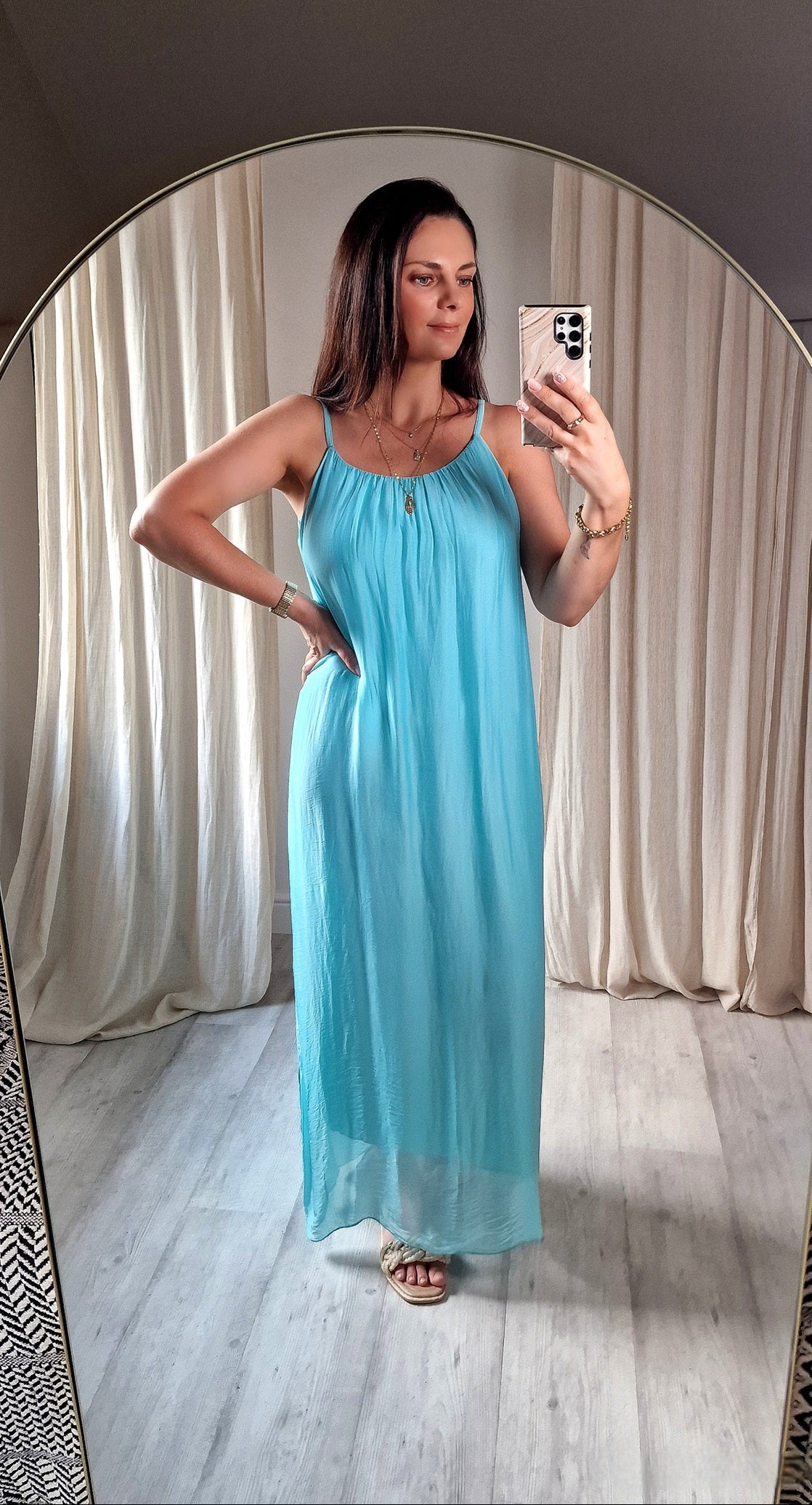 Jurk Breezy - Turquoise
