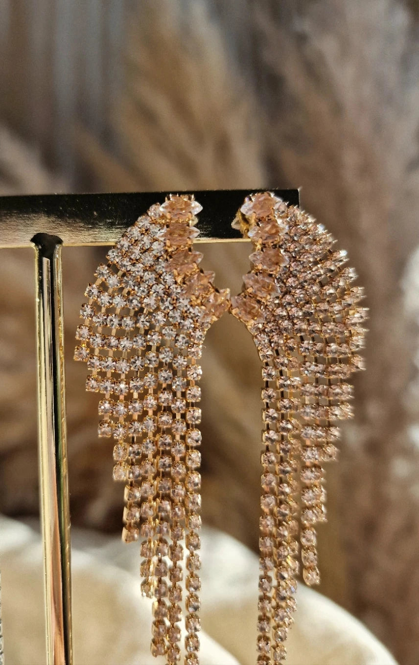 Oorbellen Divine Wings Rosegold