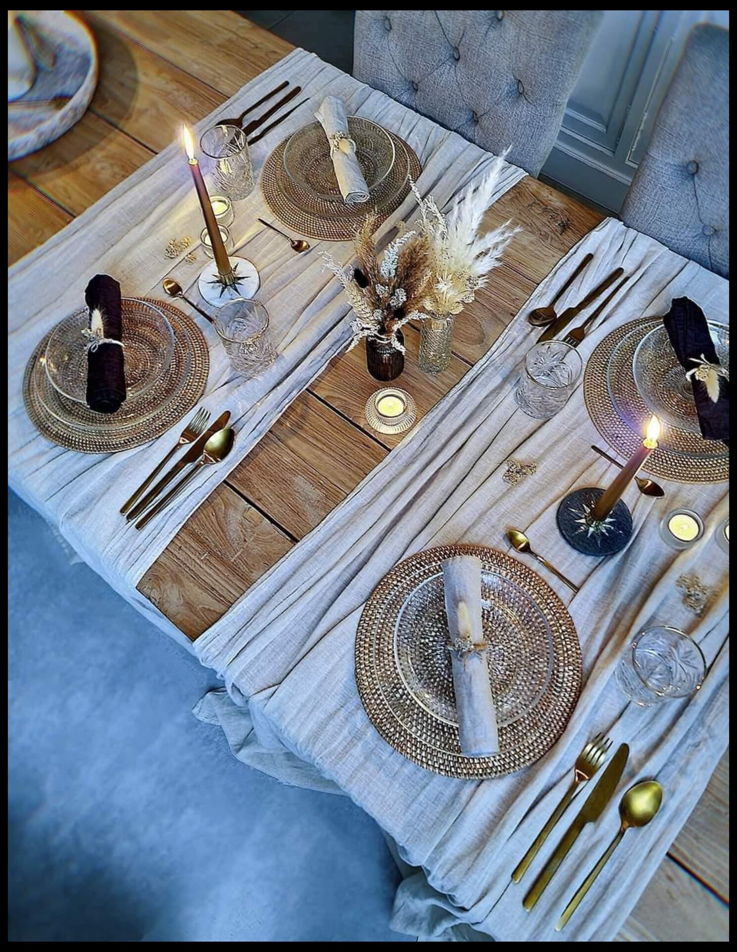 Rattan placemats