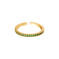 Verstelbare Ring Fine Green