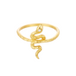 Verstelbare Ring Snake - sterling silver 925