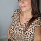 T-shirt Leopard