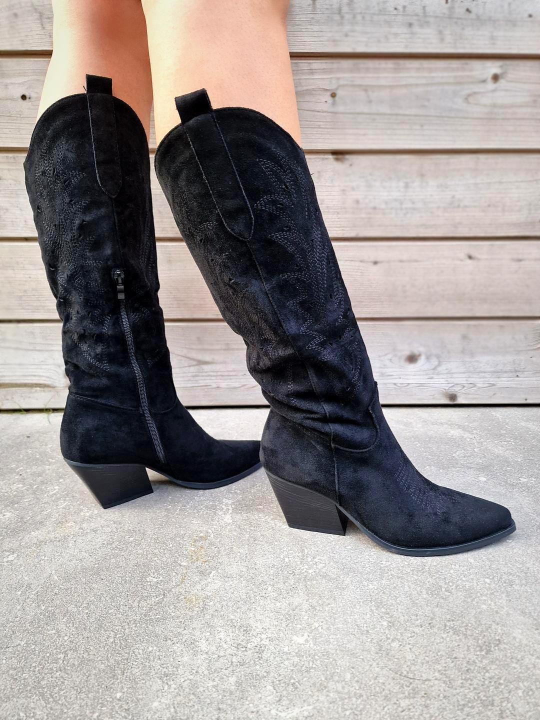 Cowboy Boots Black
