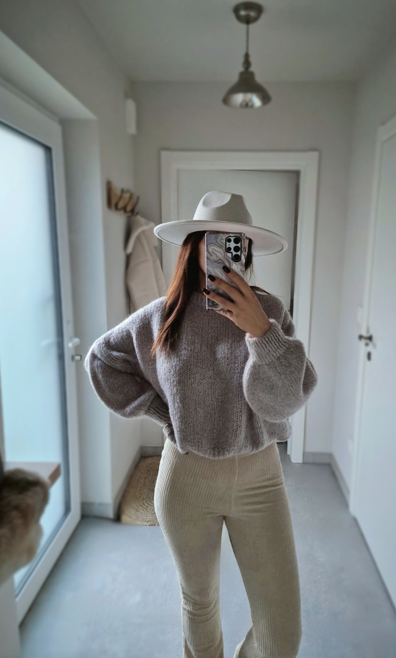Cropped sweater - Grey