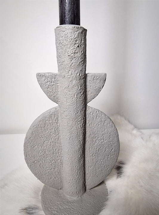 Abstract candlestick - Gray
