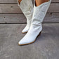 Boots Wanted - White
